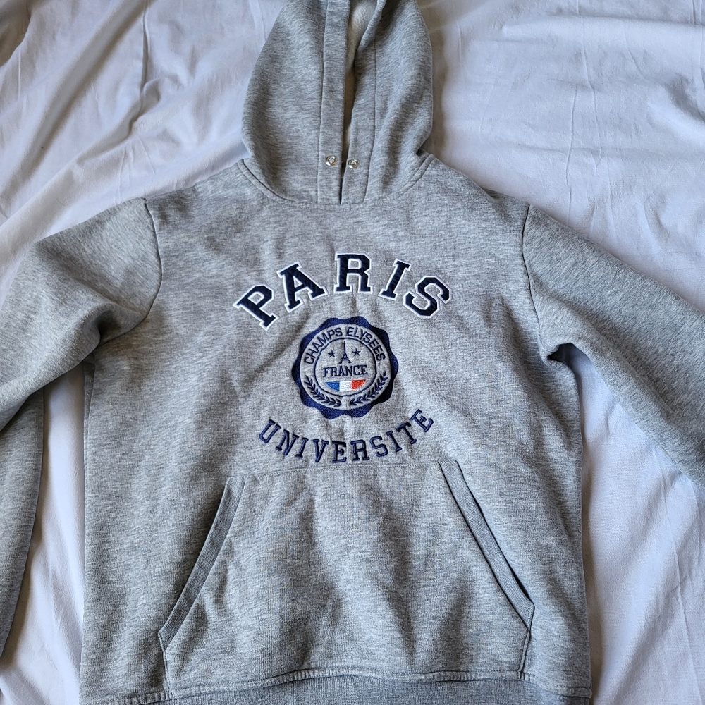 Paris Glam Paris Universite Hoodie Size Medium
